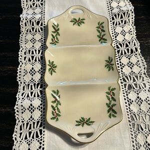Holidays Lenox Christmas tray